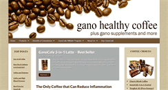 Desktop Screenshot of ganocafe.org